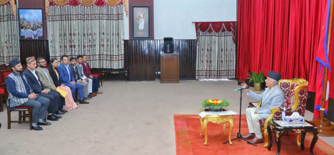 मन्त्रिपरिषदबाट पारित भएको विषय राष्ट्रपतिले इन्कार गर्न नमिल्ने व्यवस्था छ : राष्ट्रपति पौडेल