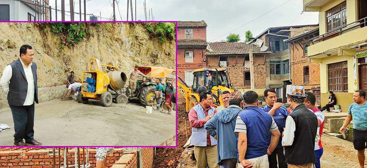 ललितपुरमा विकासवादी नेताको छवि बनाउँदै कांग्रेस सांसद मीनकृष्ण महर्जन