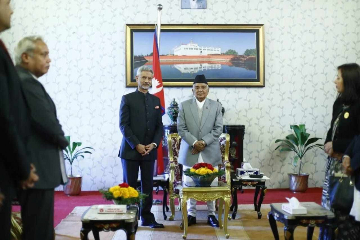 काठमाडौं ओर्लेलगत्तै भारतीय विदेशमन्त्री जयशंकरको राजनीतिक भेटवार्ता तीव्र