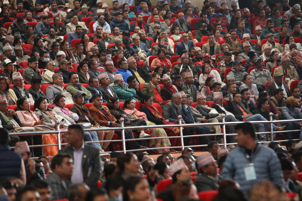 नेपाली कांग्रेस महासमितिको बन्द सत्र सुरु