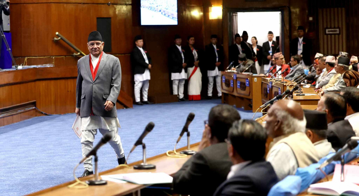 संसद् व्यक्तिगत आरोप र प्रत्यारोप गर्ने थलो होइन : प्रधानमन्त्री