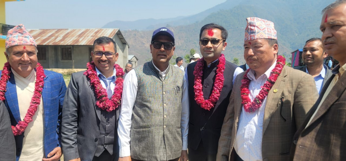 भारतको सहयोगमा खोटाङको श्री शारदा माविको विद्यालय र छात्रावास भवन निर्माण