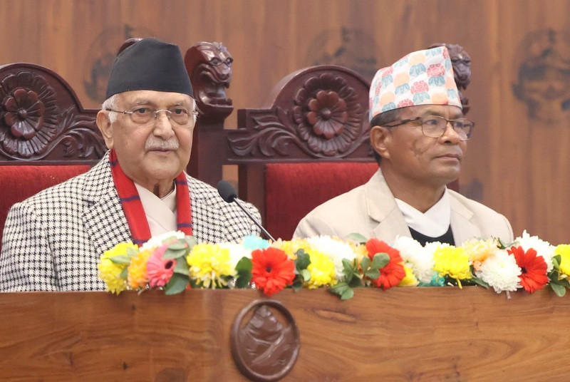 देश अर्काले आएर नबनाइदिने प्रधानमन्त्री ओलीको टिप्पणी