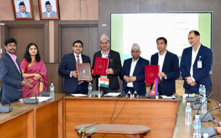 भारतको सहयोगमा कार्यान्वयन हुने परियोजनाहरूको समझदारी पत्रमा हस्ताक्षर