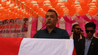 पूर्वराजा शाहले नेपालमा उत्पात मच्चाएर सत्ताकब्जा गर्न चाहनुहुन्छ : महामन्त्री थापा