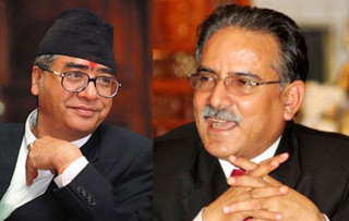 थाइल्यान्ड जानुअघि देउवाले गरे प्रचण्डलाई  फोन