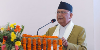 बुद्धका विचारहरूलाई संसारभर अघि बढाउने बेला आएको छ : प्रधानमन्त्री ओली