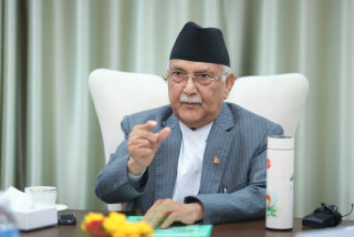प्रधानमन्त्री ओलीको निर्देशन "असार मसान्तसम्म त्रिवी क्रिकेट मैदानको काम सक्नू"