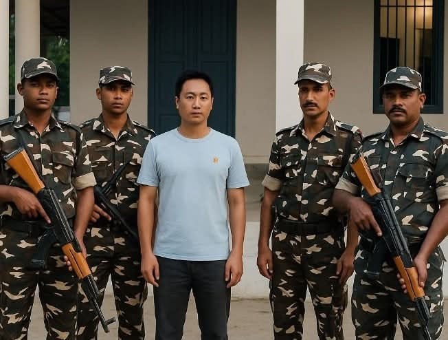 दसगजा क्षेत्रमा शंकास्पद गतिविधि गरेको आरोपमा चिनियाँ नागरिक पक्राउ