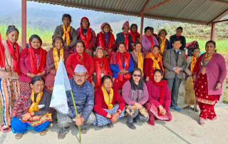 दोलखामा जसपालाई झड्काः वडाध्यक्षसहित २३ जना कांग्रेसमा प्रवेश