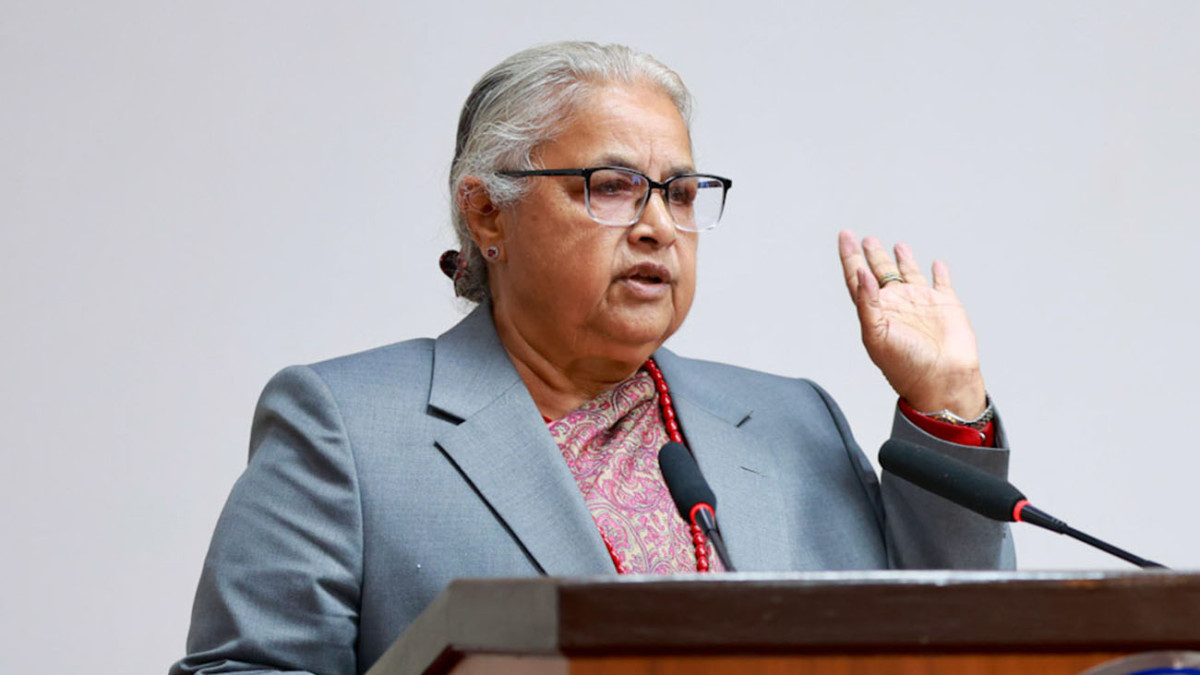 ‘जनतालाई फेरि आन्दोलनमा जान बाध्य नबनाऔँ’ : सुशीला कार्की