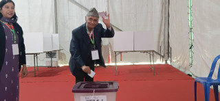नेपाली कांग्रेसको १५औँ महाधिवेशनमा मतदान सुरु, ७ हजारभन्दा बढी प्रतिनिधि सहभागी